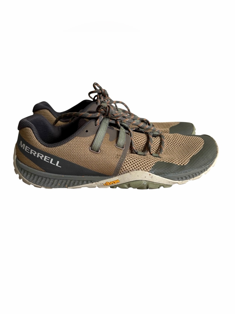 Merrell Trail Glove 6 Mens 10 Minimalist Barefoot Zero Drop Vibram Trail Shoes